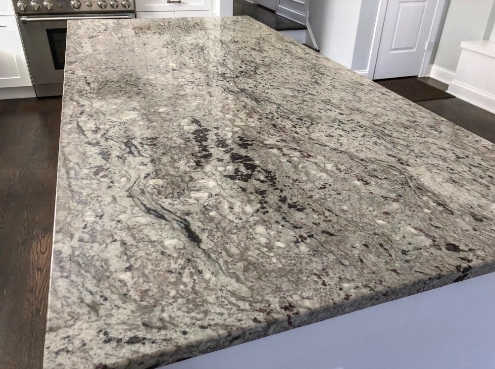 Granite Countertop Cleaning - close up of a granite countertop